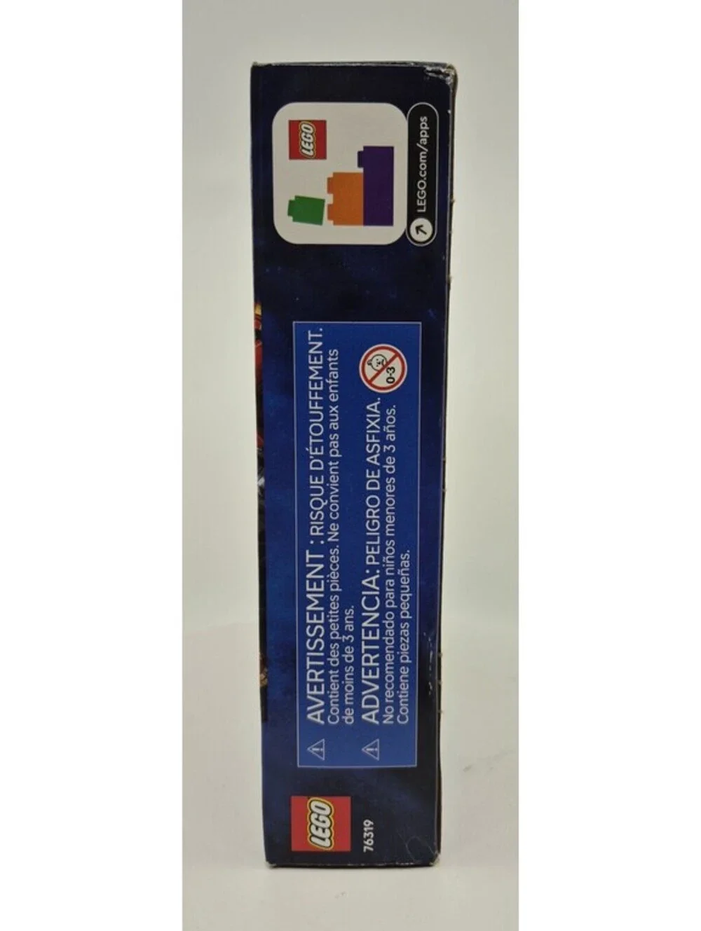 LEGO 76319 Marvel Captain America vs Thanos Kids Toy New-Some Box Wear